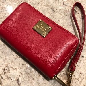 NWOT Ralph Lauren Red Clutch